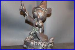 Disney Mickey Mouse Garden Collection Sorcerers 13 1/2 By 8 And 6 1/2 Wide