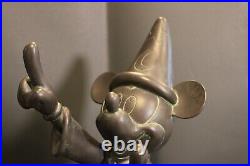 Disney Mickey Mouse Garden Collection Sorcerers 13 1/2 By 8 And 6 1/2 Wide