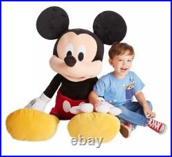 Disney Mickey Mouse Giant Soft Toy, Disney Store Original, New