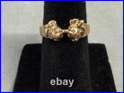 Disney Mickey Mouse Gold Tone Rings Set, Disney Franchise Jewelry Collection