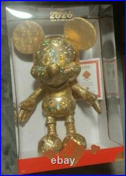 Disney Mickey Mouse Golden Year Of The Mouse January 2020 LE Collector Plush
