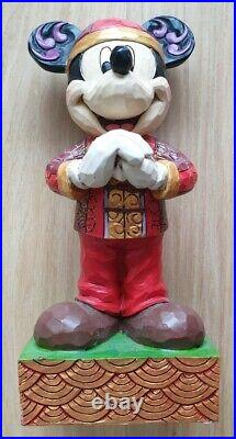 Disney Mickey Mouse Greetings From China, Japan, France Figurine (Jim Shore)