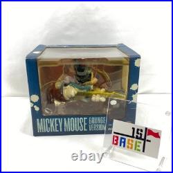 Disney Mickey Mouse Guitar Figure GRUNGE VERSION. MEDICOM TOY ROEN from japan