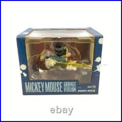 Disney Mickey Mouse Guitar Figure GRUNGE VERSION. MEDICOM TOY ROEN from japan
