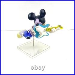 Disney Mickey Mouse Guitar Figure GRUNGE VERSION. MEDICOM TOY ROEN from japan
