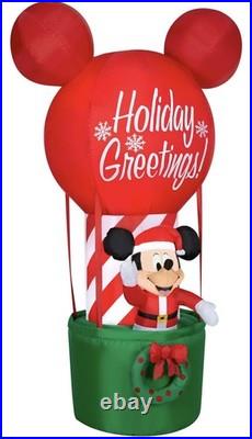 Disney Mickey Mouse Hot Air Balloon 7ft Christmas Inflatable holiday lights