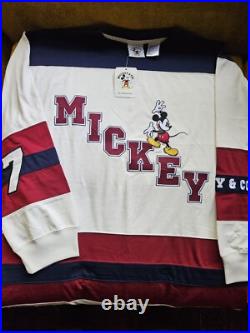 Disney Mickey Mouse Jersey Vintage 90s Adult XL New with Tag