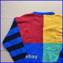 Disney Mickey Mouse Knit Sweater Wool Disneyland from Japan