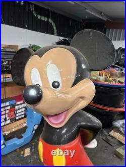 Disney Mickey Mouse Large Figurine Statue Red Shorts, Yellow Shoes