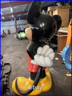 Disney Mickey Mouse Large Figurine Statue Red Shorts, Yellow Shoes