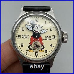 Disney Mickey Mouse Limited Edition Shareholders Mechanical Watch 1933 Reprint