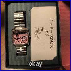 Disney Mickey Mouse Limited Edition Watch Set 4 Wristwatches 1 Pocket Watc