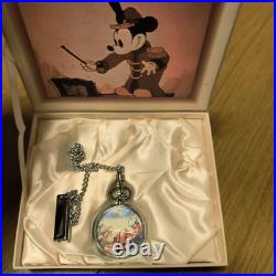 Disney Mickey Mouse Limited Edition Watch Set 4 Wristwatches 1 Pocket Watc