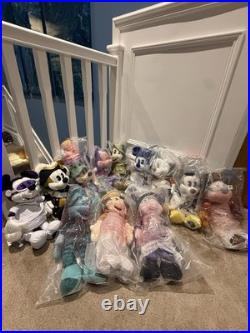 Disney Mickey Mouse Main Attraction 50th Anniversary Celebration Full Plush Set
