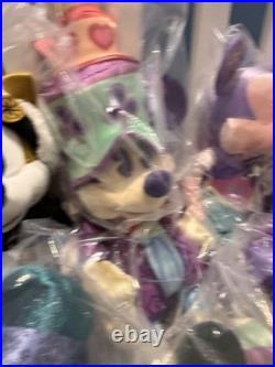 Disney Mickey Mouse Main Attraction 50th Anniversary Celebration Full Plush Set