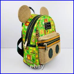 Disney Mickey Mouse Main Attraction Enchanted Tiki Room Mini Backpack & Ears Set Disney Mickey Mouse Main Attraction Enchanted Tiki Room Mini Backpack & Ears Set