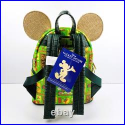 Disney Mickey Mouse Main Attraction Enchanted Tiki Room Mini Backpack & Ears Set Disney Mickey Mouse Main Attraction Enchanted Tiki Room Mini Backpack & Ears Set