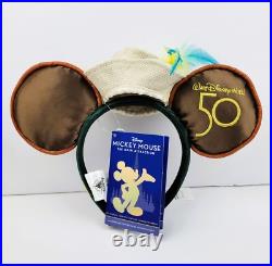 Disney Mickey Mouse Main Attraction Enchanted Tiki Room Mini Backpack & Ears Set Disney Mickey Mouse Main Attraction Enchanted Tiki Room Mini Backpack & Ears Set