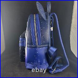 Disney Mickey Mouse Main Attraction Peter Pan's Flight Loungefly Backpack & Ears