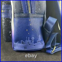 Disney Mickey Mouse Main Attraction Peter Pan's Flight Loungefly Backpack & Ears