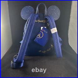 Disney Mickey Mouse Main Attraction Peter Pan's Flight Loungefly Backpack & Ears