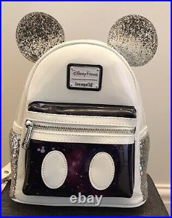 Disney Mickey Mouse Main Attraction Space Mountain January Loungefly Backpack