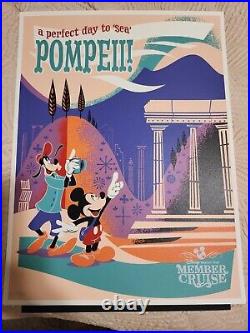 Disney Mickey Mouse Meets Med Silk Screen Poster Prints Collection Bret Iwan DVC