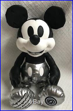 Disney Mickey Mouse Memories Collection Steamboat Willie Silver January Plush
