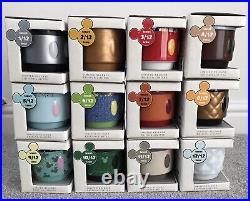 Disney Mickey Mouse Memories Complete Mug Set 1 To 12 New In Boxes