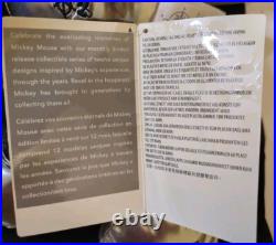 Disney Mickey Mouse Memories JANUARY PLUSH Mug Pin LE BRAND NEW FREE SHIPPING