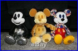 Disney Mickey Mouse Memories Plush Full Set JAN-DEC -NWT- 90th Anniversary
