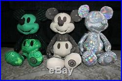 Disney Mickey Mouse Memories Plush Full Set JAN-DEC -NWT- 90th Anniversary