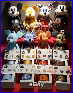 Disney Mickey Mouse Memories Plush Pins Mugs Complete Collection Jan thru August