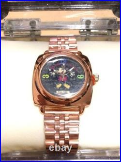 Disney Mickey Mouse Men's Reverse Motion Wrist Watch New with Case