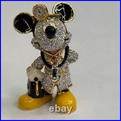 Disney Mickey Mouse Mini Arribus Doctor Figure Limited Edition Vtg Crystal