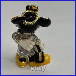 Disney Mickey Mouse Mini Arribus Doctor Figure Limited Edition Vtg Crystal