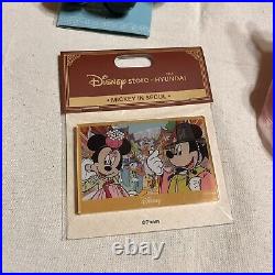 Disney Mickey Mouse Minnie Mouse In Korean Traditional Customs Hanbok Magnet