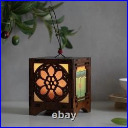Disney Mickey Mouse Mood Lamp Korean Traditional Lantern Korea Exclusive