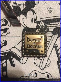 Disney Mickey Mouse N Steamboat Willie Dooney & Bourke Leather Mini Backpack