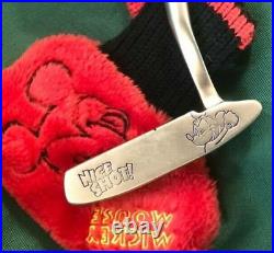 Disney Mickey Mouse Nice Shot! Graphite Shaft 83cm Long Putter + Head Cover