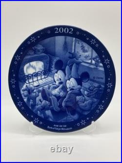 Disney Mickey Mouse Noritake Year Plates 1997-2002 6pc Bank of Tokyo-Mitsubishi