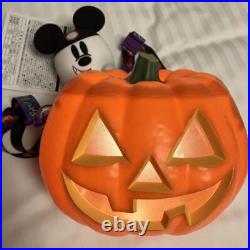 Disney Mickey Mouse Plastic Pumpkin Halloween Popcorn Bucket japanese