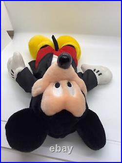 Disney Mickey Mouse Plush Soft Toy Rare Special Edition Vibrates Talks Laughs
