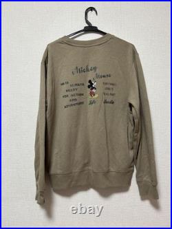 Disney Mickey Mouse Print Sweatshirt L Size
