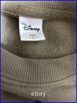Disney Mickey Mouse Print Sweatshirt L Size