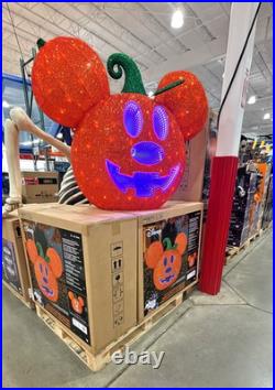Disney Mickey Mouse Pumpkin LED Yard Sculpture SAMEDAYSHIP
