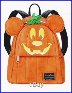 Disney Mickey Mouse Pumpkin Mini Backpack by Loungefly