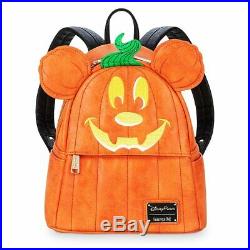 Disney Mickey Mouse Pumpkin Mini Backpack by Loungefly