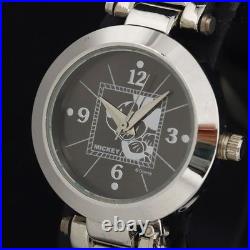 Disney Mickey Mouse Quartz Junk Untested Used Japan
