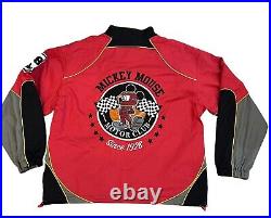 Disney Mickey Mouse Racing Jacket Size Small BoxLunch Exclusive